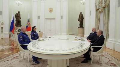 &quot;Это и есть наше единство&quot;. Лукашенко и Путин встретились в Кремле с Василевской и Новицким